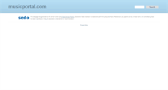 Desktop Screenshot of musicportal.com